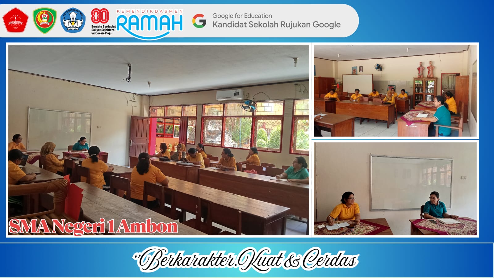 Rapat Kepala Sekolah Bersama Wali Kelas XII Persiapan Ujian Praktik