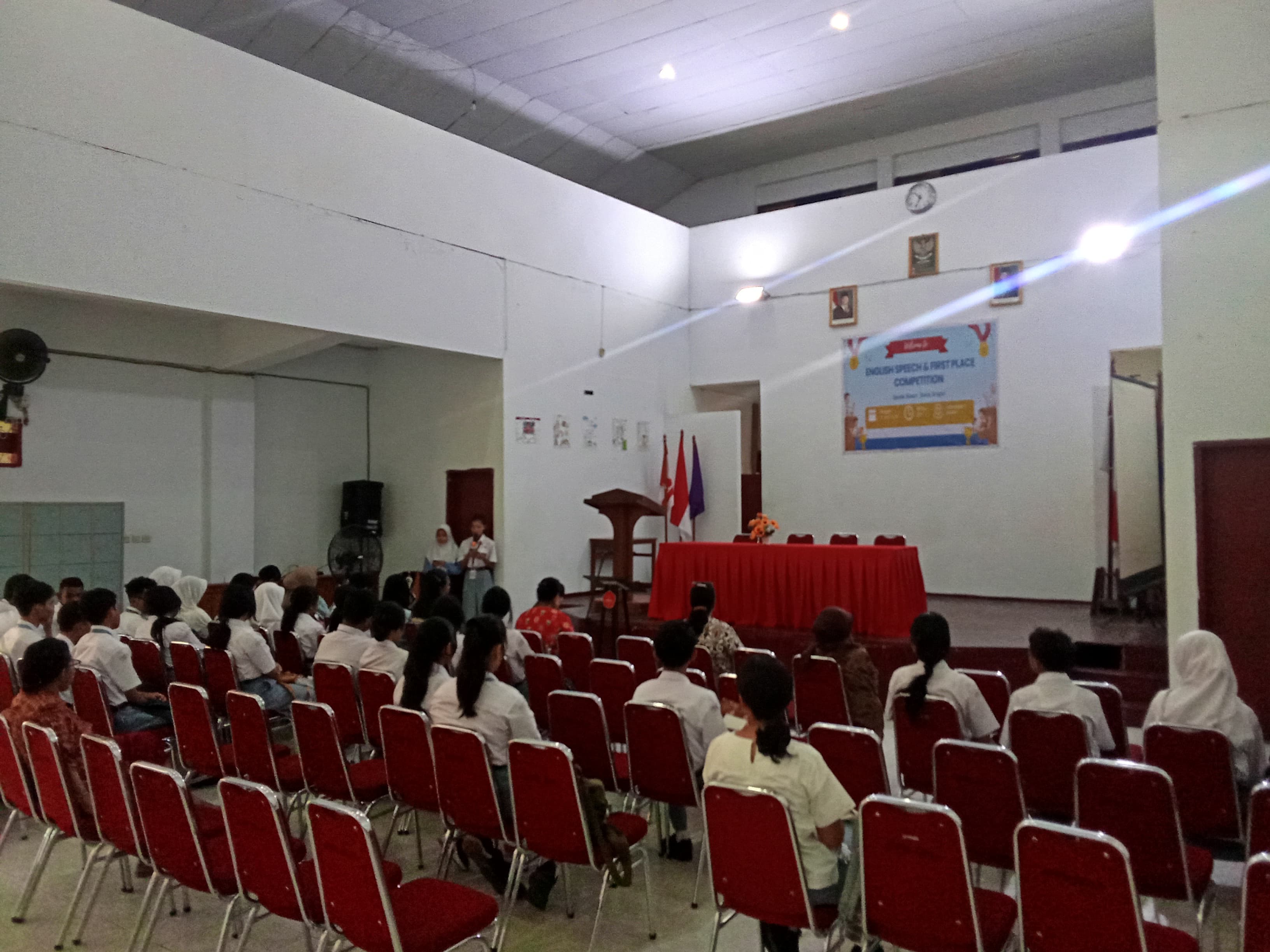 Menyongsong Hari Pendidikan Nasional, SMA Negeri 1 Ambon Gelar English Speech Competition