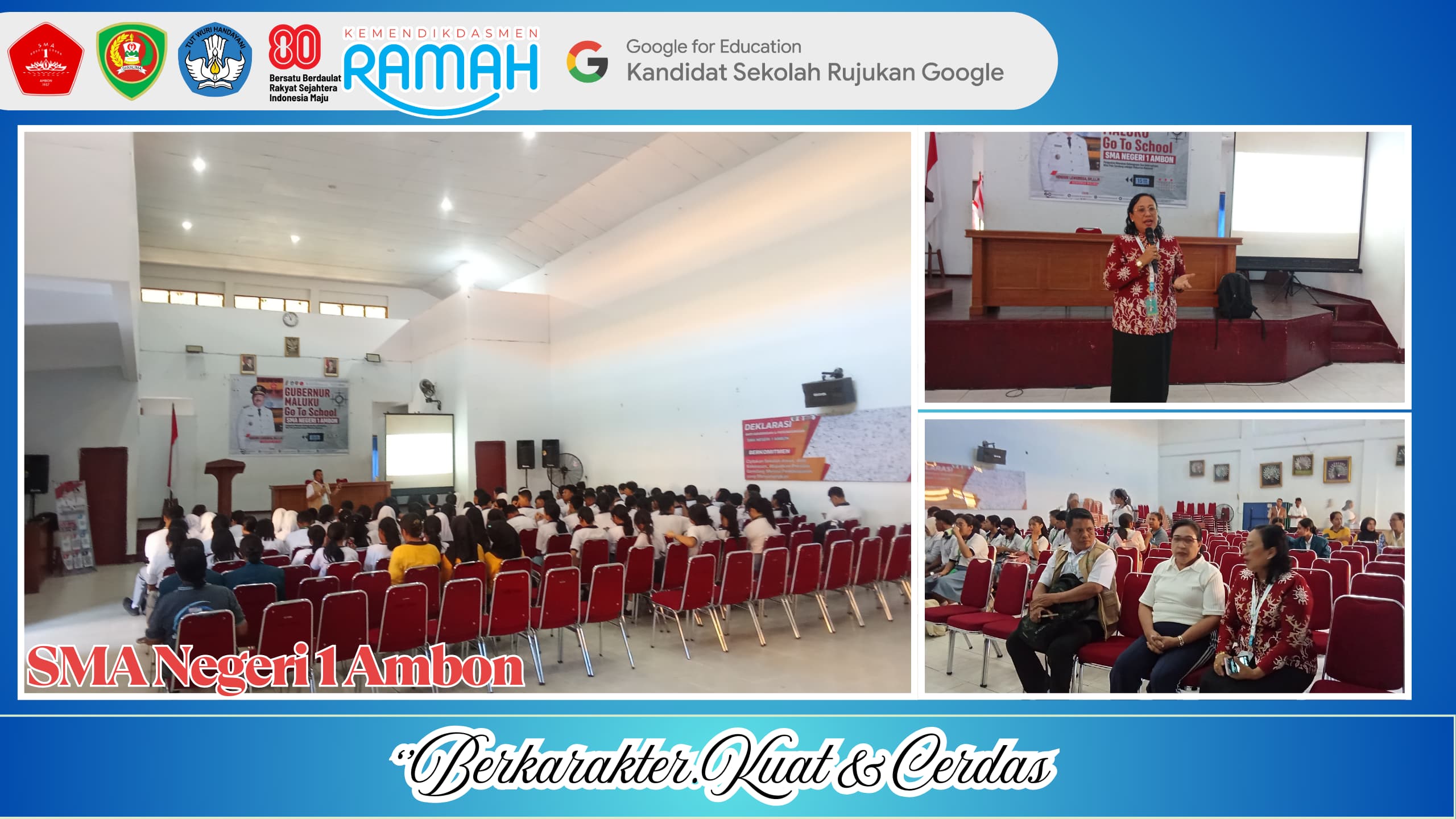 Kunjungan Poltekkes Kemenkes Maluku ke SMA Negeri 1 Ambon